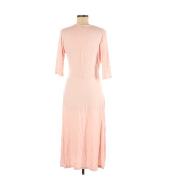 ASOS Deep V MIDI Dress - Picture 2 of 2